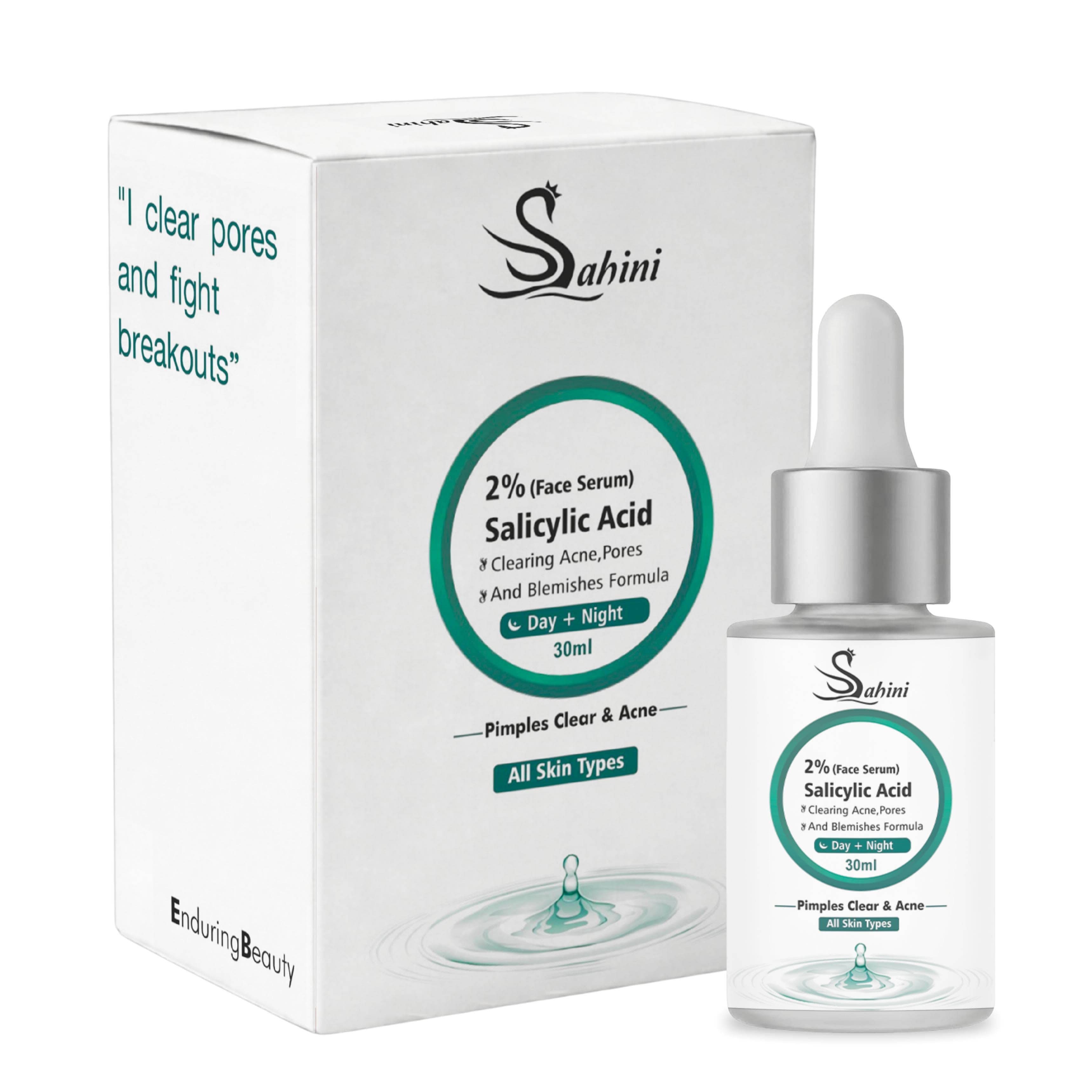 Sahini Salicylic Acid 2% Blemish & Blackhead Serum 30ml